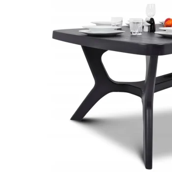 Allibert baštenski sto Baltimore, grafit-1 Allibert baštenski sto Baltimore, grafit-1